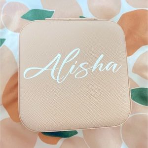 Personalized jewelry box